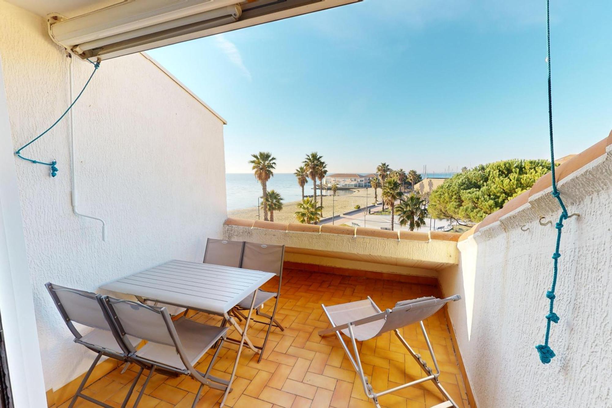 Appartement T2 Vue Plage Meze Proche Sete Ngoại thất bức ảnh