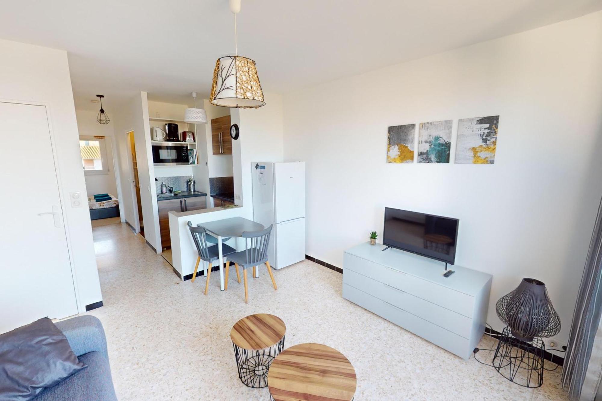 Appartement T2 Vue Plage Meze Proche Sete Ngoại thất bức ảnh
