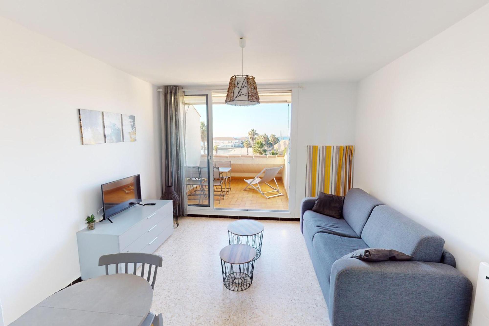 Appartement T2 Vue Plage Meze Proche Sete Ngoại thất bức ảnh